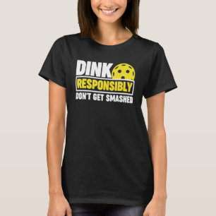 Pickleball blir inte krossad t shirt