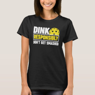 Pickleball blir inte krossad t shirt