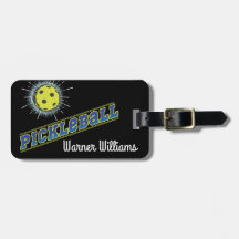 Pickleball boll med Starburst utrustar hänger lös