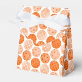 Pickleball Boll, Orange Pickleball Bollar on White Presentaskar