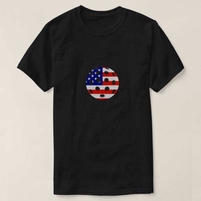 "PICKLEBALL BOLL USA 🎾 🇺 🇸, Pickleball T Shirt (Design framsida)