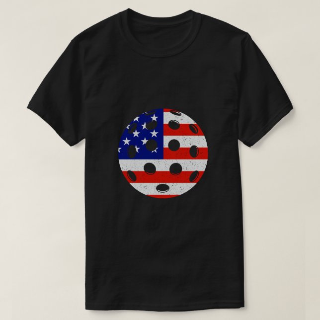 PICKLEBALL BOLL USA 🎾 🇺 🇸, Pickleball T Shirt (Design framsida)
