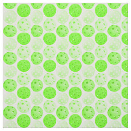 Pickleball Bollar - Grönt Pickleball Bollar on Whi Tyg