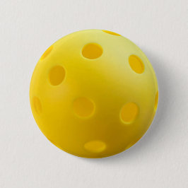 Pickleball Bollar - Gult Pickleball Button Knapp