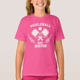 Pickleball Boston 2025-Anpassningsbar T Shirt