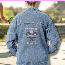 Pickleball Bra Life Monogram Namn