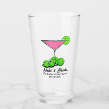 Pickleball Bröllopsdusch Rosa Drink Anpassa