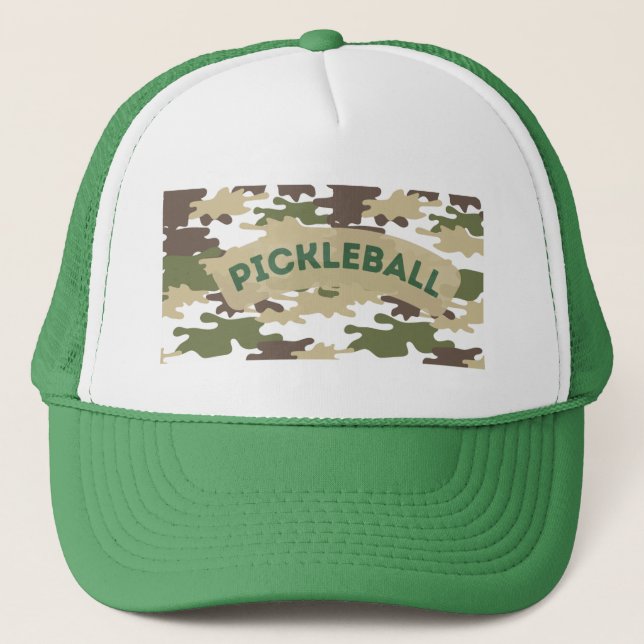 Pickleball Camo hat Keps (Framsida)