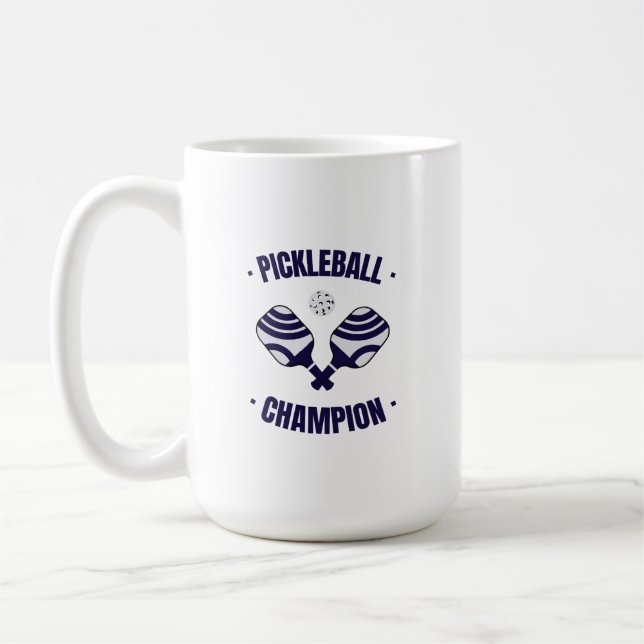 Pickleball Champion Coffee Mugg (Vänster)