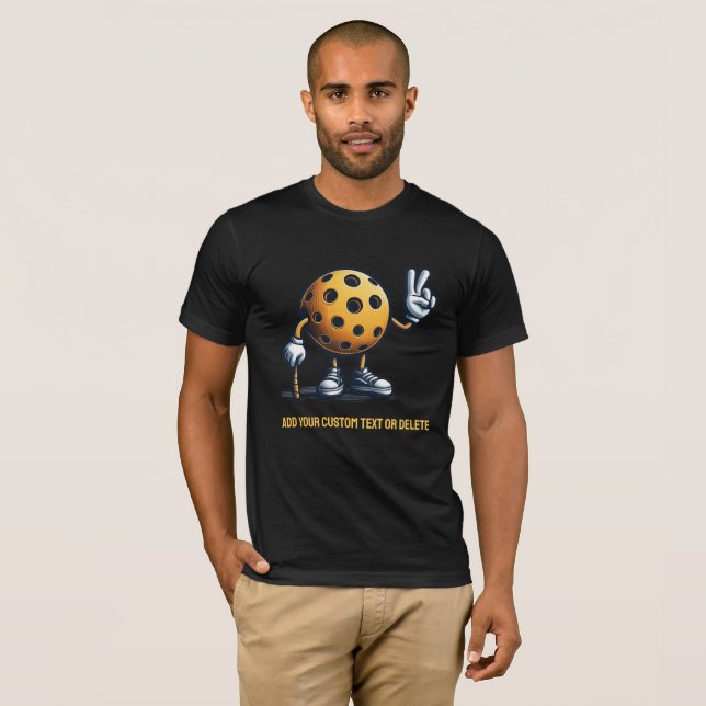 Pickleball Champion i Baseball Player Best Gift T Shirt (Hel framsida)
