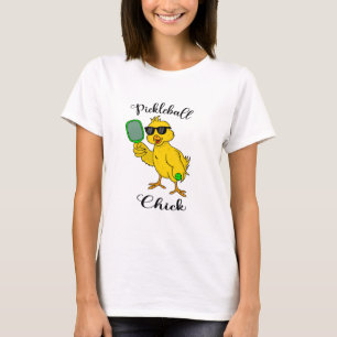Pickleball Chick Kvinnor T-Shirt