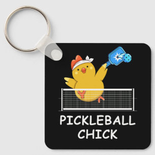 Pickleball Chick lustig Pension-trötta Manar Wome Nyckelring