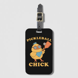 Pickleball-Chick - reflektor Bagagebricka