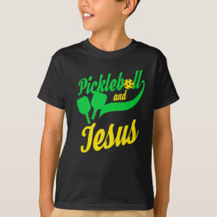 Pickleball Christian Jesus T. Spelare Dink T Shirt