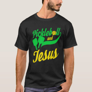 Pickleball Christian Jesus T. Spelare Dink T Shirt