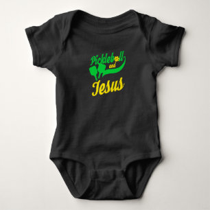 Pickleball Christian Jesus T. Spelare Dink T Shirt