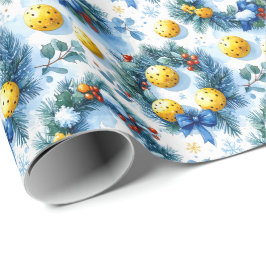 Pickleball Christmas themed Presentpapper