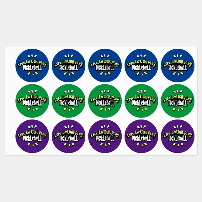 Pickleball-citat Klistermärke (Ark)