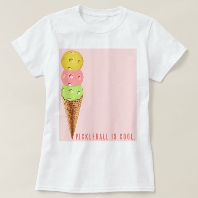 Pickleball-citat T Shirt (Design framsida)
