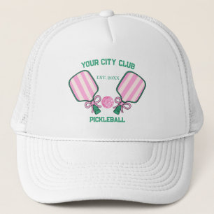 Pickleball Club Lagspelare Anpassad Pickle Present Keps