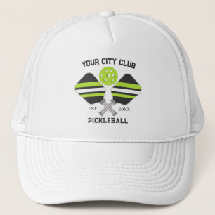 Pickleball Club Lagspelare Anpassad Pickle Present Keps