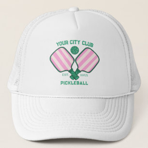 Pickleball Club Lagspelare Anpassad Pickle Present Keps