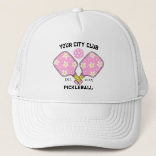 Pickleball Club Lagspelare Anpassad Pickle Present Keps