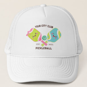 Pickleball Club Lagspelare Anpassad Pickle Present Keps
