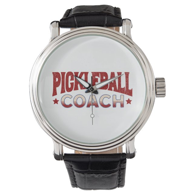 Pickleball Coach Armbandsur (Framsida)