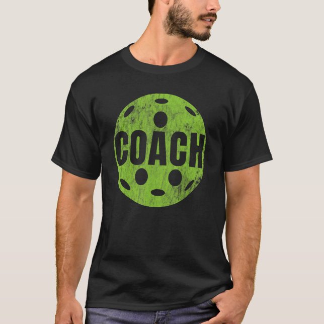 Pickleball Coach Pickleball Paddleball Player Spo T Shirt (Framsida)