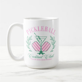 Pickleball Cocktail-Klubb Kaffemugg