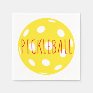 Pickleball Cocktail Napkins Pappersservett