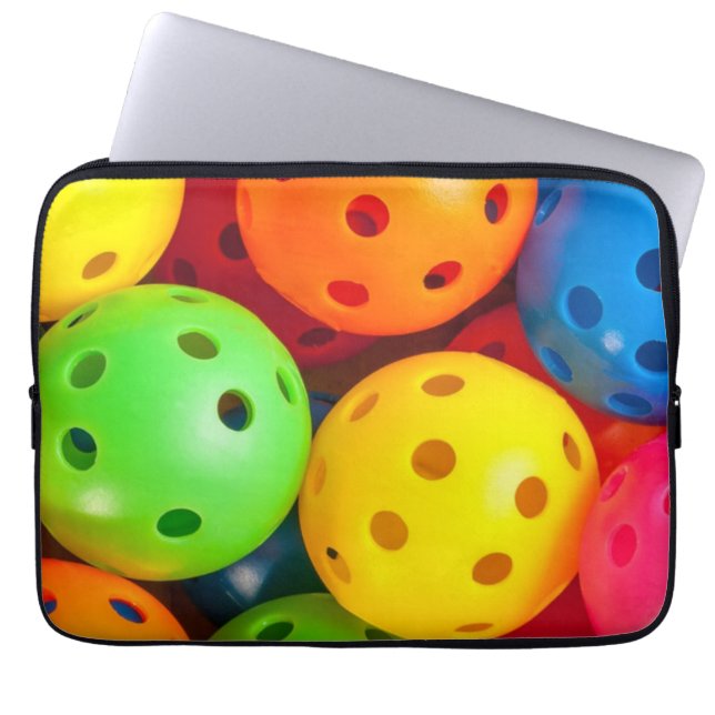 Pickleball Colorful Laptop Fodral (Framsidan)