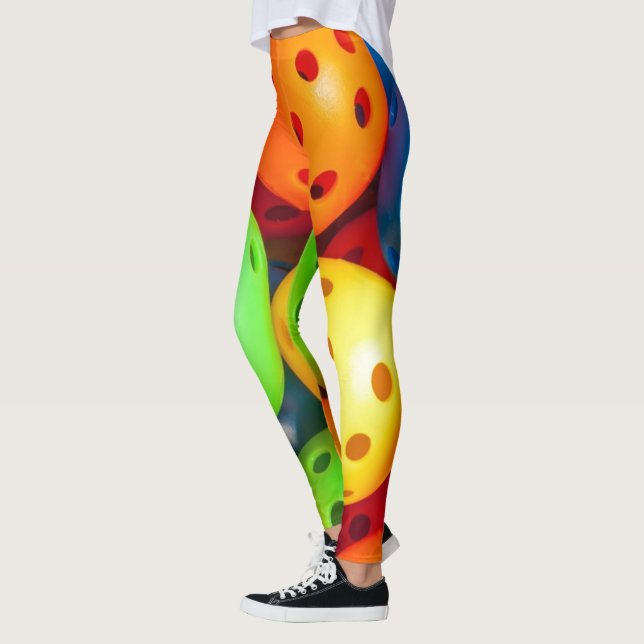 Pickleball Colorful Leggings (Vänster)