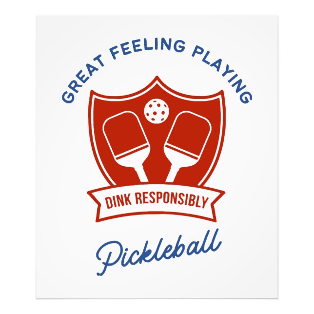 Pickleball-coolans utformning till bäran fototryck (Framsidan)