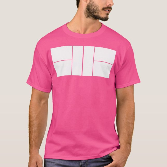 Pickleball Court Player Cute Pickleball Team T Shirt (Framsida)