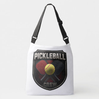 Pickleball Crew Tote Bag – Pickleball Spelare Axel Axelväska