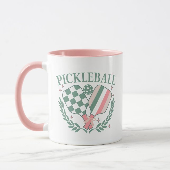 Pickleball Cross Paddles Mugg (Vänster)