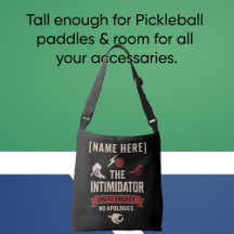 Pickleball Crossbody-väska med Intimidator