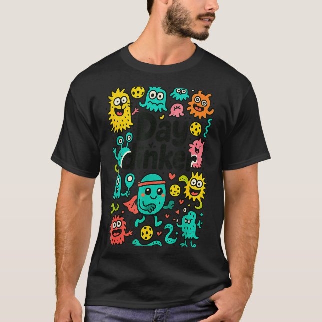 Pickleball-dag dinker  t shirt (Framsida)