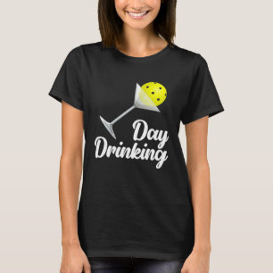 Pickleball-dagen Dinking Martini Idrottare Tränare T Shirt