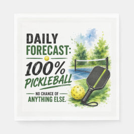 Pickleball dagliga liv Prognos Pappersservett