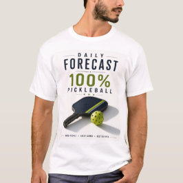Pickleball dagliga liv Prognos T Shirt