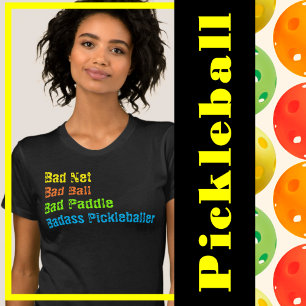 Pickleball - dåligt nät, dåligt Boll, dålig Paddle T Shirt