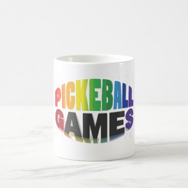 Pickleball-dekal Kaffemugg (Center)