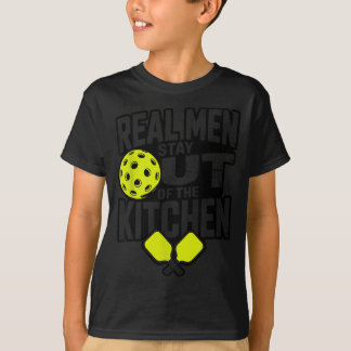 Pickleball-design för män pojkar pickle ball t shirt