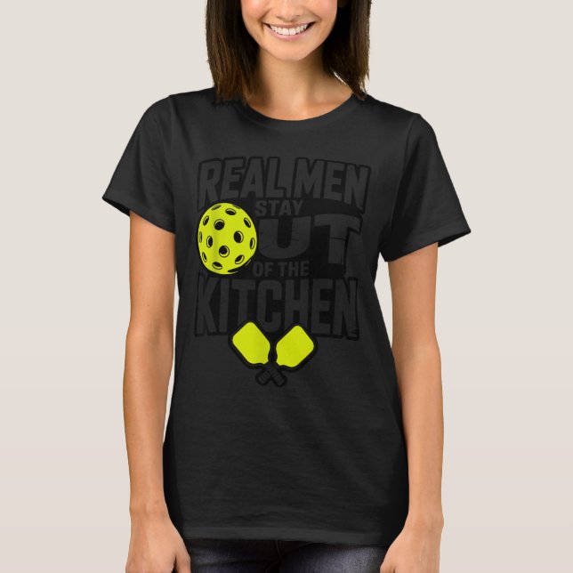 Pickleball-design för män pojkar pickle ball t shirt (Framsida)