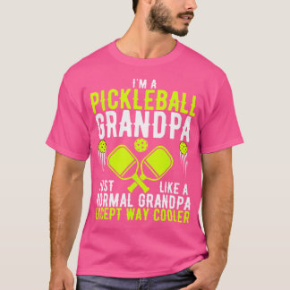 Pickleball design För manar farfar-slig Pickleball T Shirt