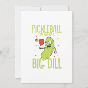 Pickleball Det är en stor Roligt Pun-gåva Meddelande