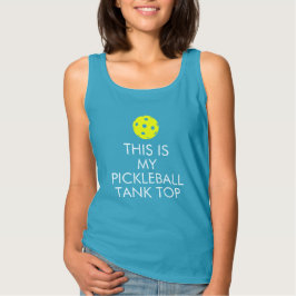 Pickleball "Det här är mitt Tanktop för Pickleball T Shirt
